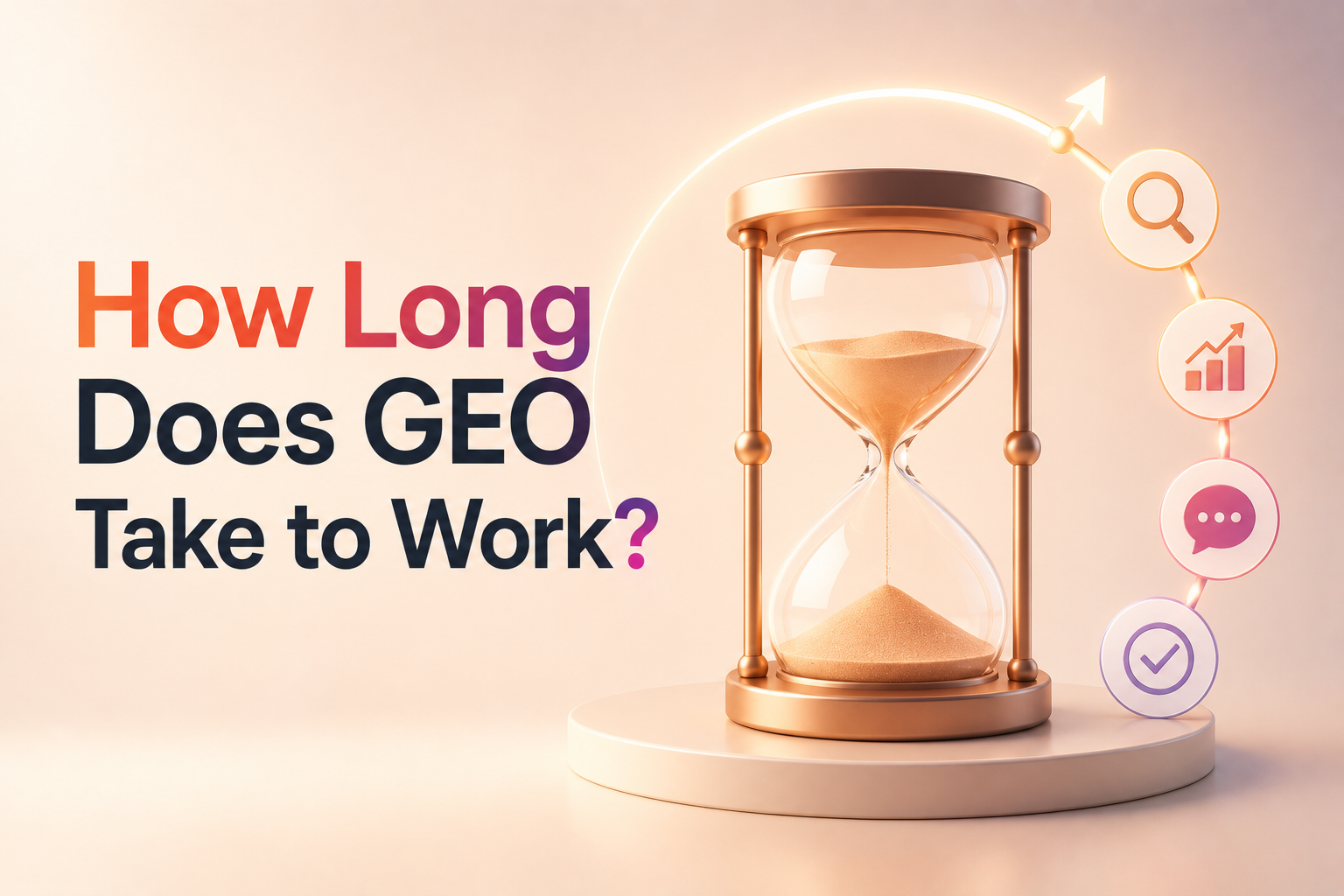 How Long Does GEO Take to Work?